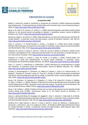 Prevention Du Suicide 2026 Angl