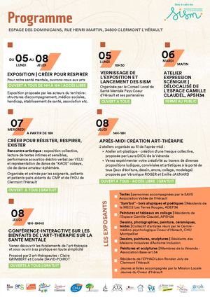 Programme des Dominicains SISM 2026