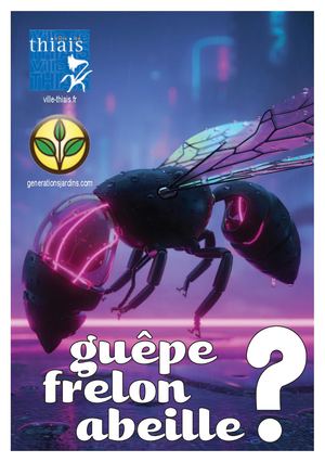 Guêpe, frelon, abeille ? - Dépliant