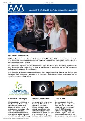 NEWS/ Septiembre 2026