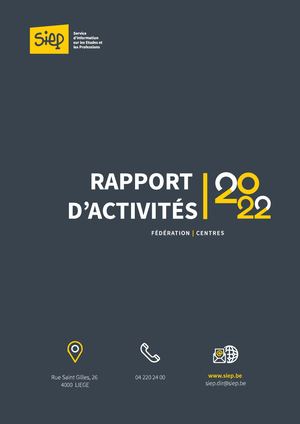 Rapport d'activités 2022