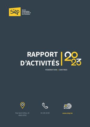 Rapport d'activités 2023