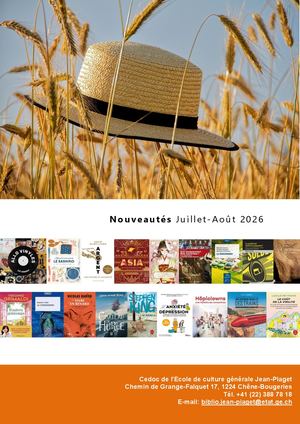 Liste des nouveautés Juillet-Août