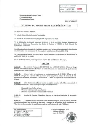 Fourniture en achat et location avec maintenance de photocopieurs Multifonctions
