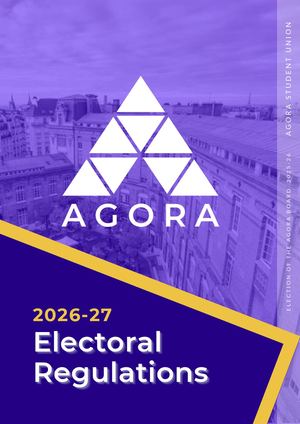 Agora Board Electoral Regulation 2026/2027