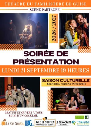 Flyer Soirée De Présentation De Saison