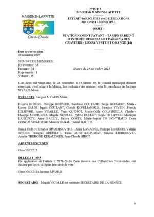 25 115 Stationnement Payant Tarifs Pir Parking Graviers