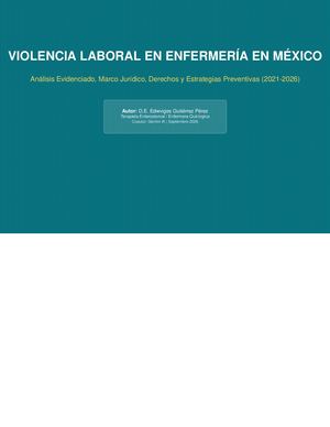 Violencia en la Enfermera Mexicana