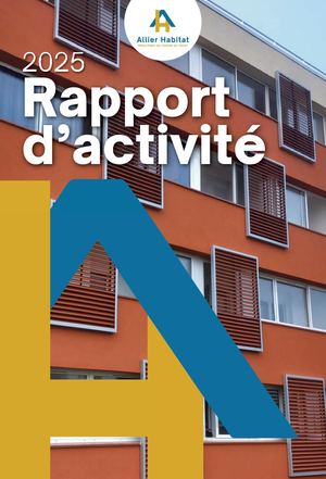 Rapport D'activité 2025 Allier Habitat