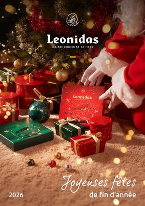 Catalogue Noel 2026 Leonidas