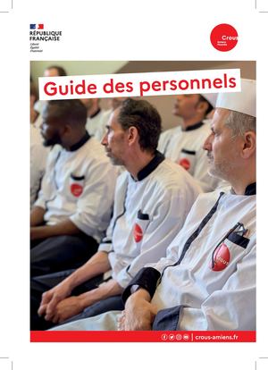 Guide des personnels 2026-2027
