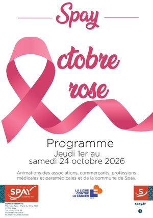 Octobre Rose Programme 2026