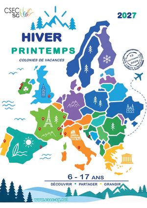 COLONIES HIVER PRINTEMPS 2027