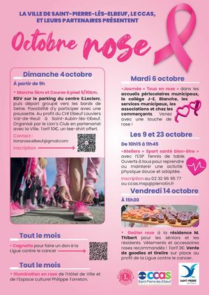 Programme Octobre Rose 2026