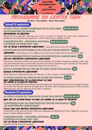 Programme JEP 2026
