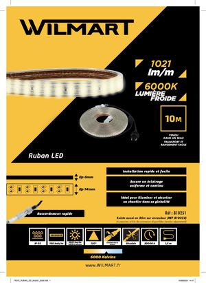 FICHE RUBAN LED 810251 2026 HD