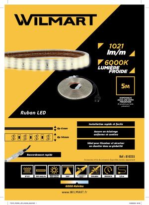 FICHE RUBAN LED 810255 2026 HD