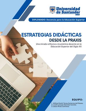 Cartilla Estrategias Didacticas Desde La Praxis
