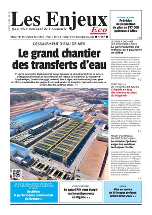 LES ENJEUX ECO N°985