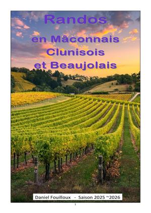 Recueil Des Randos Saison 2025 26