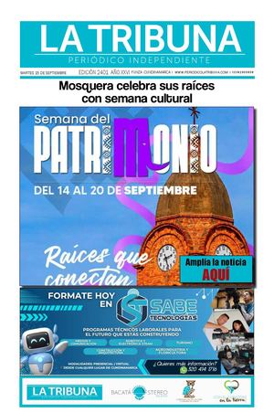 Diario 15 De Septiembre De 2026 Edición 2397