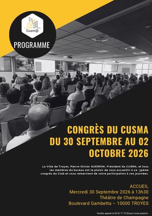 2026 Programme Du Congrès Final