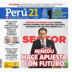 2026 09 15 Diario Peru21