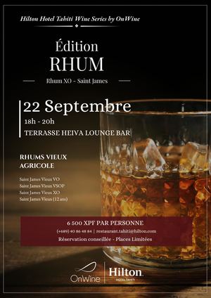 HHT | Hilton Hotel Tahiti Wine Series by OnWine