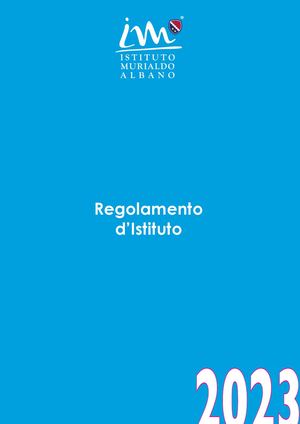 Regolamento 2023