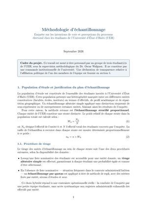 Méthodologie