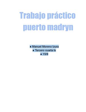 Trabajo Practico Puerto Madryn Manuel Moreno