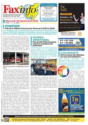 16 09 2026 Faxinfo