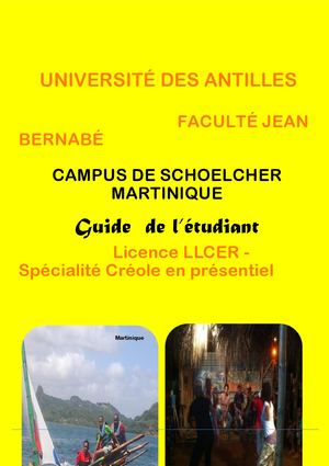 Guide Def Licence Creole 2026 2027 Mise À Jour Le 19 Juil 26