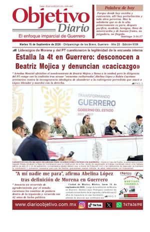Diario Objetivo 5106