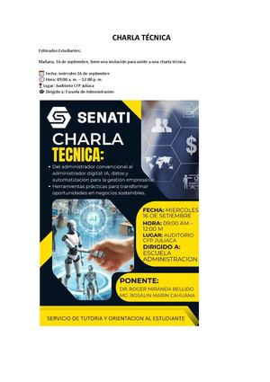 Charla Técnica - 16Sep2026