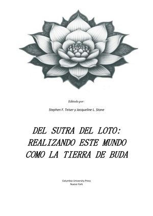 Del Sutras Del Loto