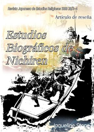 Estudios Biográficos De Nichiren