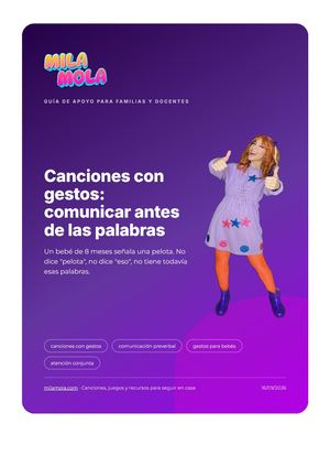 03 Canciones Con Gestos