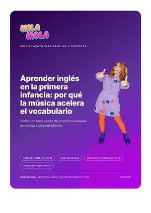 04 Aprender Ingles Primera Infancia