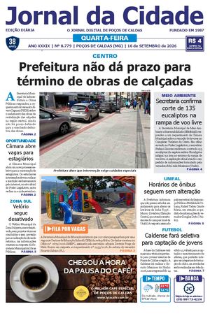 Jornal da Cidade 16 de setembro de 2026