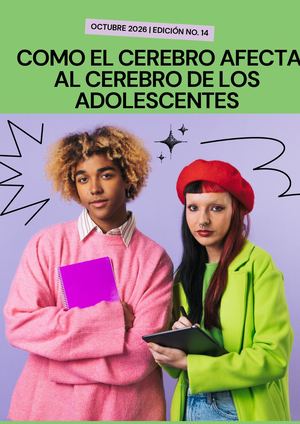 como el cerebro afecta al cerebro de los adolescentes