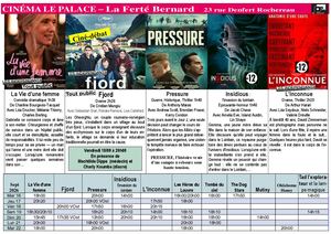Programme du 16 au 22 Septembre 2026