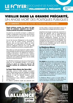 Plaidoyer Plateforme Alliance