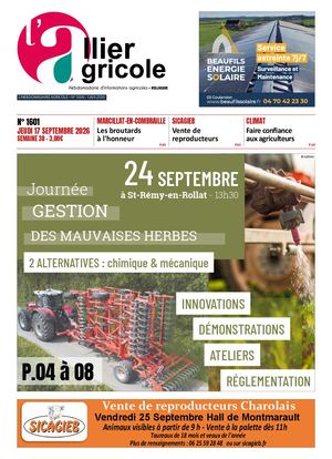 N°1601 L'ALLIER AGRICOLE