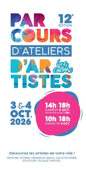 Parcours d'Ateliers d'Artistes à Lardy - édition 2026