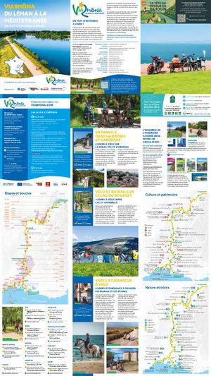 Carte Via Rhona