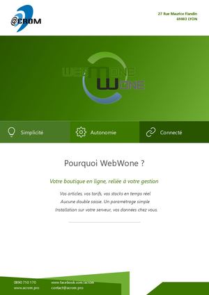 Brochure Web Wone