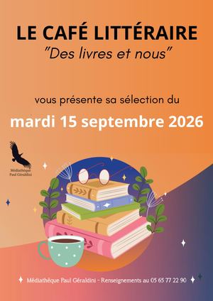 Sélection Café Littéraire 09/26