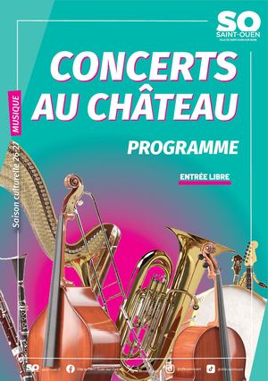 Concerts au Château : programmation musicale 2026-2027