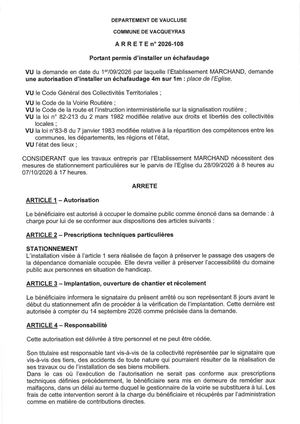 Arrêté Cours Stassart 3